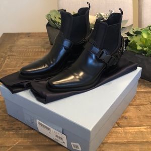 NOT FOR SALE Prada Clip Harness Chelsea Boot